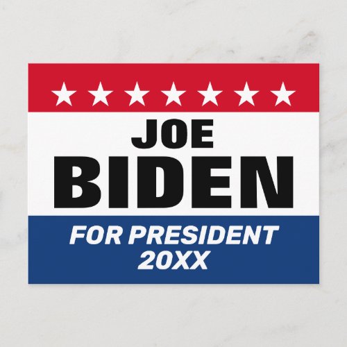 Joe Biden 2024 _ Classic Design Postcard