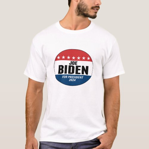 Joe Biden 2024 _ Classic Design Red White Blue T_Shirt