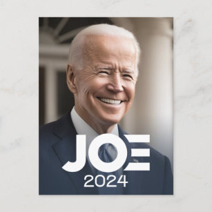 Joe Biden 2024 for President Photo Postcard