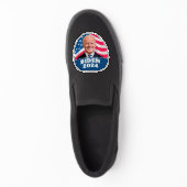 Joe Biden 2024 - Photo with American Flag Patch (On Shoe Tip)
