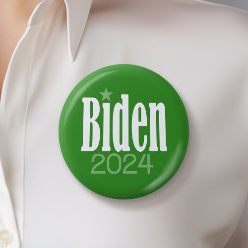 Joe Biden 2024 _ Simple Star Can Change Colors Button