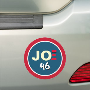 JOE Biden 46 Red White Blue Car Magnet