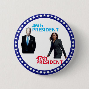Joe Biden 46th President Button