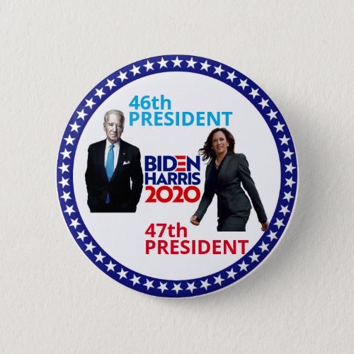 Joe Biden 46th President Button