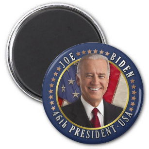 Joe Biden 46th President USA Commemorative Photo Magnet