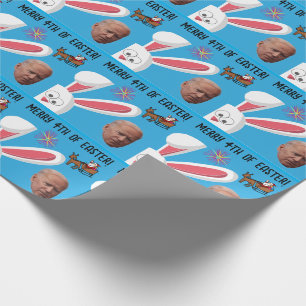 JOE BIDEN 4TH OF EASTER CHRISTMAS FUNNY WRAPPING PAPER