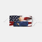 Joe Biden American Flag Patriotic 2020 Election Adult Cloth Face Mask (Front, Folded)