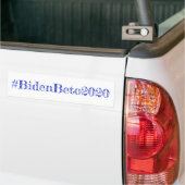 Joe Biden and Beto O'Rouke in 2020 Bumper Sticker (On Truck)