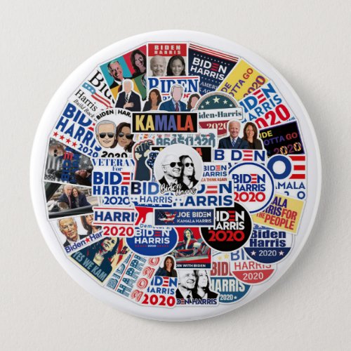 Joe Biden and Kamala Harris 2020 Button