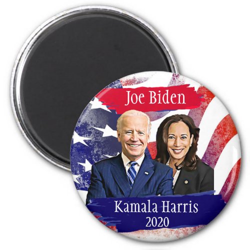 Joe Biden and Kamala Harris 2020 US Election Magnet