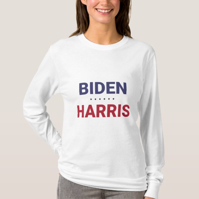 Joe Biden and Kamala Harris (2020 US Election) T-Shirt (Front)