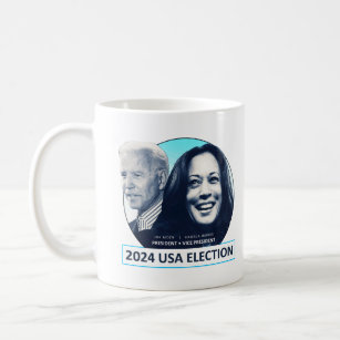 Joe Biden and Kamala Harris 2024 USA ELECTION Coffee Mug