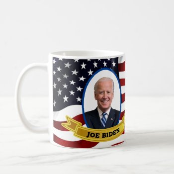 Joe Biden And Kamala Harris Portait Coffee Mug by DakotaPolitics at Zazzle