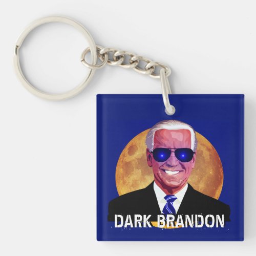 Joe Biden as Dark Brandon   Keychain