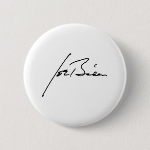 JOE BIDEN Autograph Button