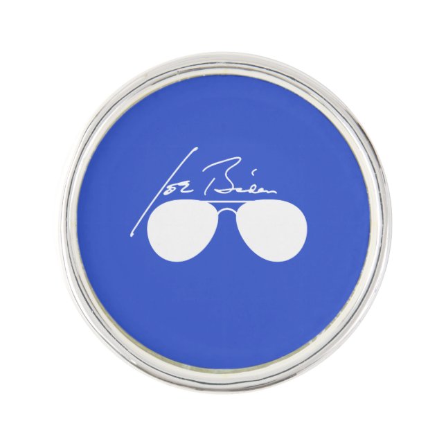 Joe Biden Aviators Lapel Pin (Front)