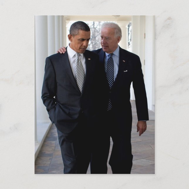 Joe! Biden & Barack Obama Postcard (Front)