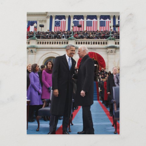 Joe Biden  Barack Obama Postcard