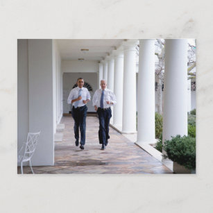 Joe Biden & Barack Obama Postcard