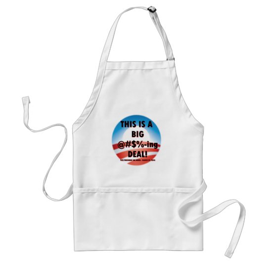 Joe Biden Big Deal Adult Apron