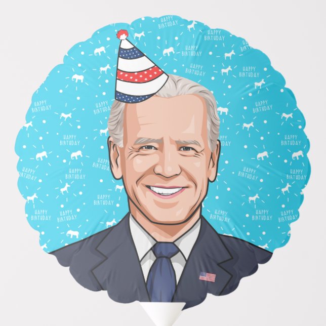 Joe Biden Birthday Balloon (Front)