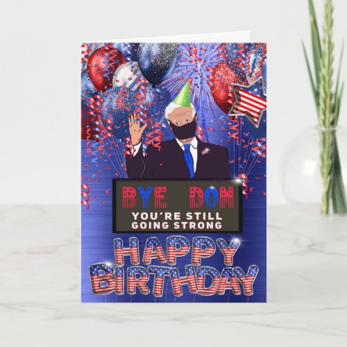 Joe Biden Birthday Greeting Card