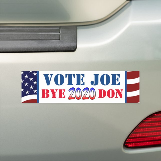 Joe Biden Bye Don 2020 Presidential Election Car Magnet (In Situ)