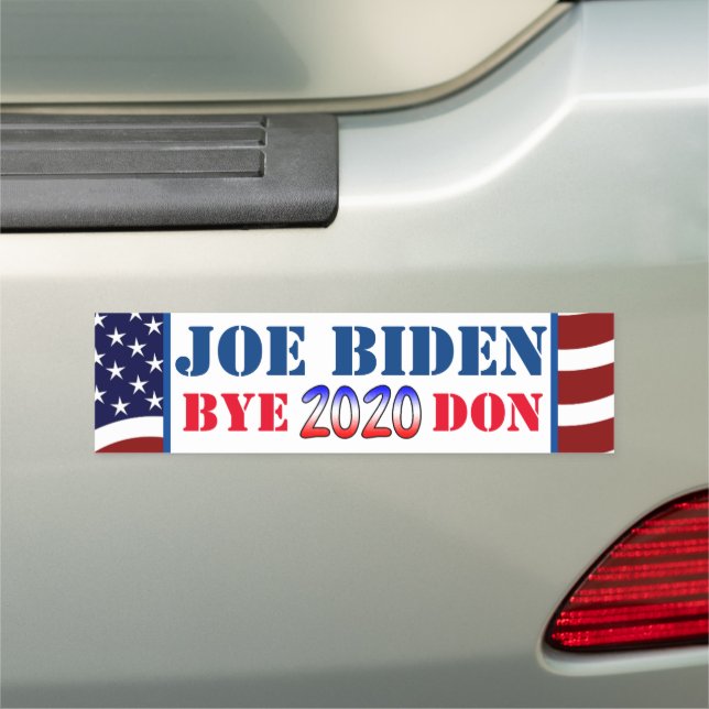 Joe Biden Bye Don 2020 Presidential Election Car Magnet (In Situ)