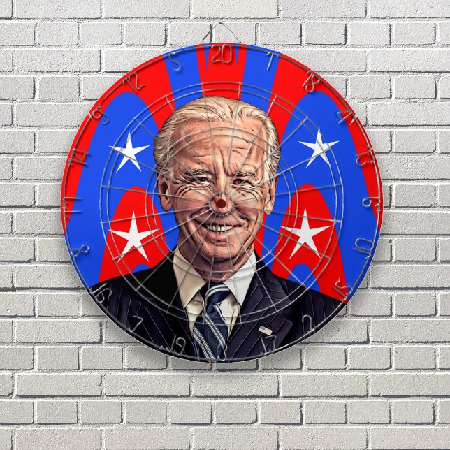 Joe Biden Caricature Cartoon  Dart Board (Creator Uploaded)