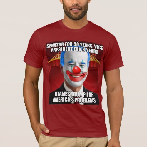 Joe Biden Clownface T_Shirt