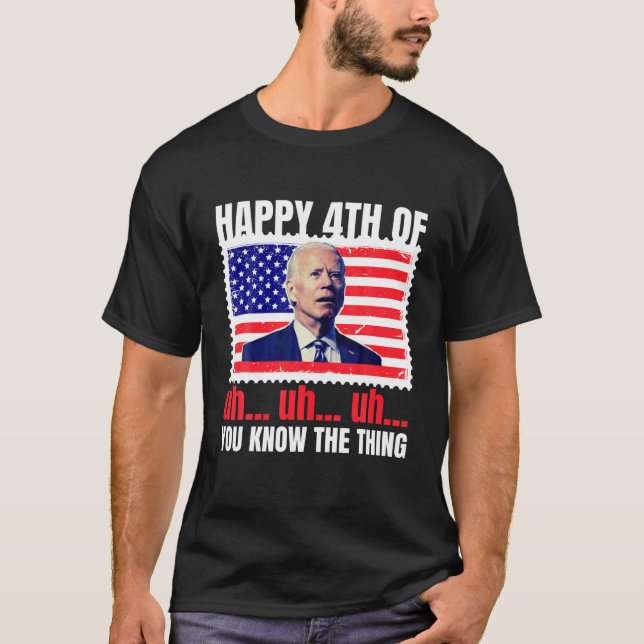 Joe Biden Confused Tee Funny Trendy Merry Happy 4T (Front)