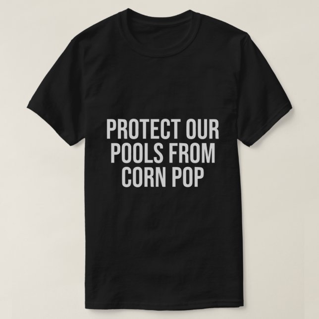 JOE BIDEN CORN POP  T-Shirt (Design Front)