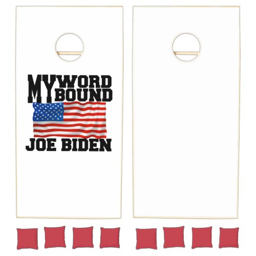 JOE BIDEN CORNHOLE SET