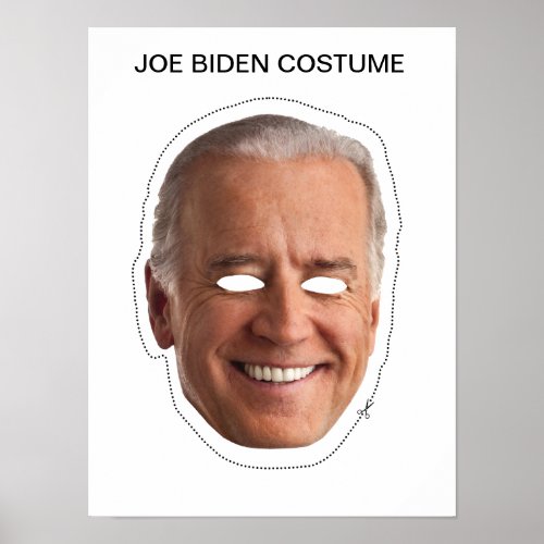 Joe Biden Costume Poster
