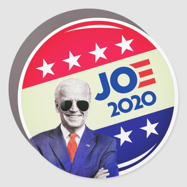JOE BIDEN DARK SUNGLASSES PRESIDENT 2020 CAR MAGNET (Front)
