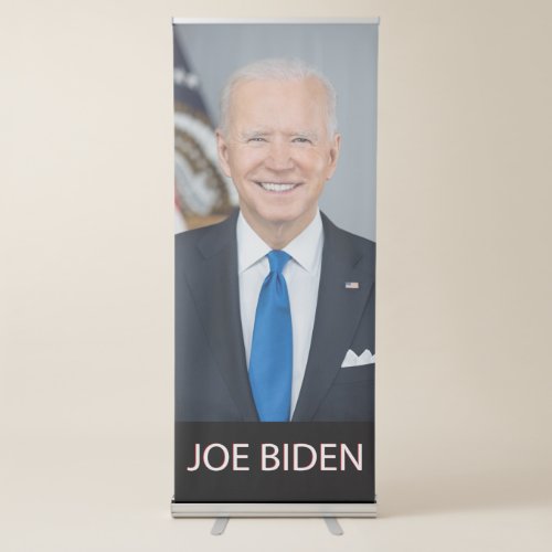 JOE BIDEN Democrat President Retractable Banner