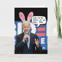 Joe Biden Easter Card