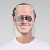 Joe Biden Face Photo with Dark Black Sunglasses Shield (Insitu)