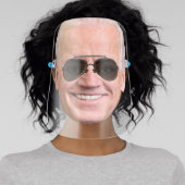 Joe Biden Face Photo with Dark Black Sunglasses Shield (Insitu)