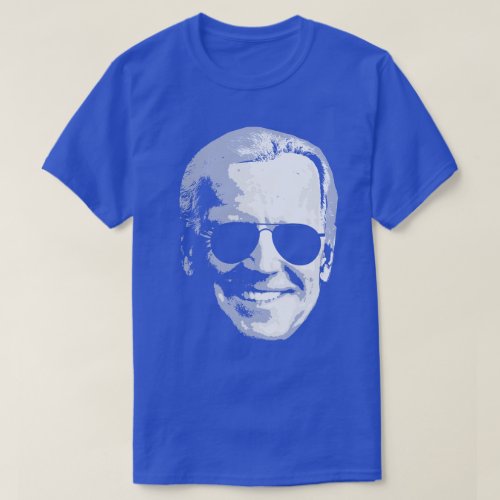 Joe Biden Face with Aviators T_Shirt