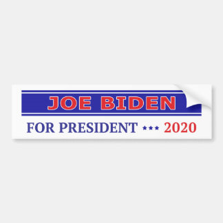 Joe Biden for President 2020 Bumper Sticker