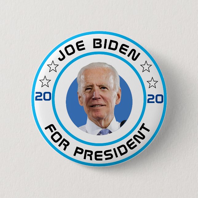 Joe Biden for President 2020 Button (Front)
