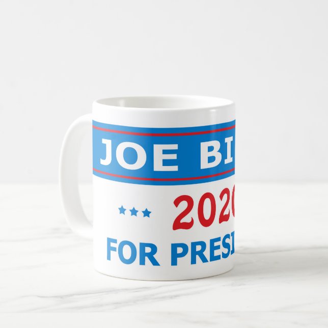 Joe Biden for President 2020 Coffee Mug (Front Left)
