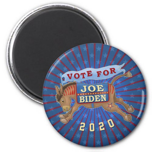 Joe Biden for President 2020 Democrat Donkey Magnet