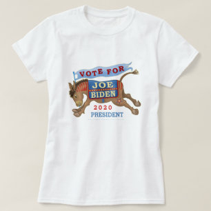 Joe Biden for President 2020 Democrat Donkey T-Shirt