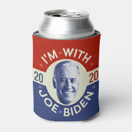 Joe Biden for President 2020 Democrat Photo Retro Can Cooler
