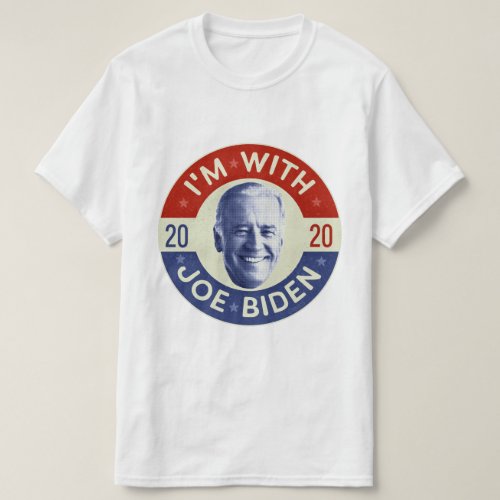 Joe Biden for President 2020 Democrat Photo Retro T_Shirt
