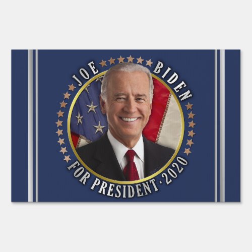 Joe Biden for President 2020 Democrat Photo Sign