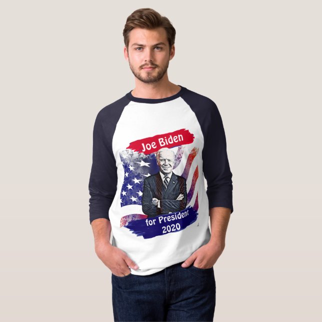 Joe Biden for President 2020 Election T-Shirt (Front Full)