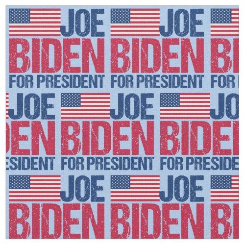 Joe Biden for President 2020 Fabric